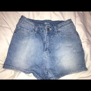 BDG blue jean shorts